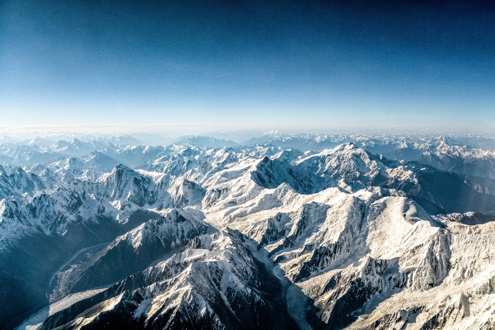 Views on the Everest flight