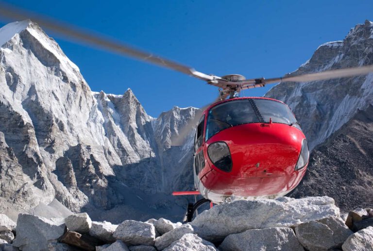 Everest Helicopter Landing