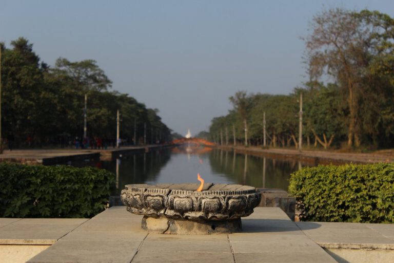Lumbini peace flame