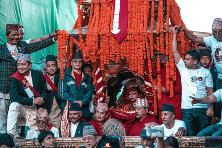Indra Jatra festival celebrations