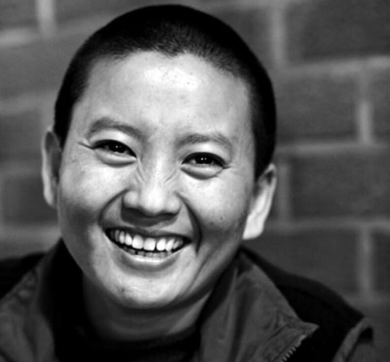 Ani Choying Drolma black and white